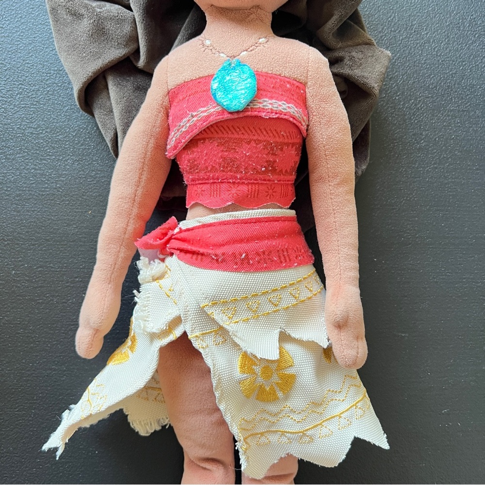 Moana Plush Doll 20” Disney Store Authentic Original Stuffed Movie Toy Princess - Picture 3 of 12